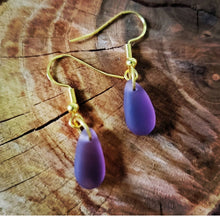 Load image into Gallery viewer, Island Girl Art - Seaglass Earrings- Mauve Seaglass, Jewelry, Island Girl Art by Rhean, Atrium 916 - Sacramento.Shop