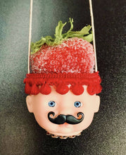 Load image into Gallery viewer, Grace Yip Designs-Strawberry Dude baby head necklace, Jewelry, Grace Yip Designs, Atrium 916 - Sacramento.Shop