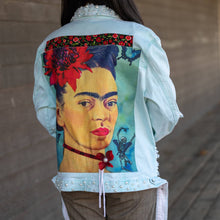 Load image into Gallery viewer, Grace Yip Designs - Fresh and Funky Frida Jean Jacket, Fashion, Grace Yip Designs, Sacramento . Shop