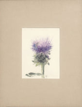 Load image into Gallery viewer, Thistle - Framed Watercolor on Cotton Paper, Wall Art, Allison Spreadborough, Atrium 916 - Sacramento.Shop