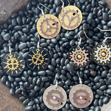 Load image into Gallery viewer, Joyce Pierce - Watch Dial Earrings, Jewelry, Joyce Pierce, Atrium 916 - Sacramento.Shop