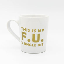 Load image into Gallery viewer, Shira Lane - F.U. 2 Single Use Speech Bubble Mug - Sacramento . Shop