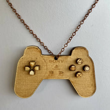 Load image into Gallery viewer, BoomCase - Wooden Game Controller Necklaces, Jewelry, BoomCase, Atrium 916 - Sacramento.Shop