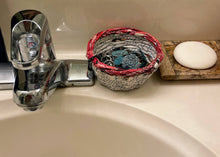 Load image into Gallery viewer, Paper Zen Designs - Small Paper Weaved Container, Home Decor, Paper Zen Designs, Sacramento . Shop