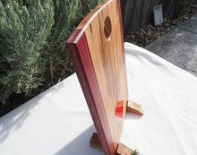 Load image into Gallery viewer, WCS Designs- Ambrosia Maple Charcuterie Board w/red heart, Wood Working, WCS Designs, Atrium 916 - Sacramento.Shop