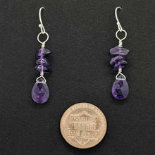 Load image into Gallery viewer, Arcane Moon - Amethyst Drop Earrings, Jewelry, Arcane Moon, Atrium 916 - Sacramento.Shop
