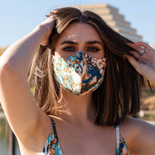 Load image into Gallery viewer, Yennie Zhou Designs - Wavy Geometric Cocoon Dress w/ Pocket and Matching Mask, Fashion, Yennie Zhou Designs, Sacramento . Shop