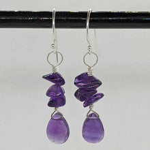 Load image into Gallery viewer, Arcane Moon - Amethyst Drop Earrings, Jewelry, Arcane Moon, Atrium 916 - Sacramento.Shop