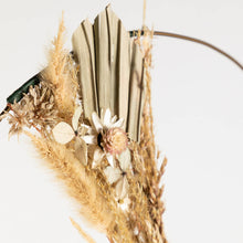 Load image into Gallery viewer, Marry Contrary Design & Decor - White Strawflowers and Grasses Floral Ring, Wall Art, Marry Contrary Design & Decor, Sacramento . Shop