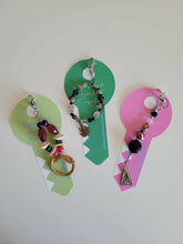 Load image into Gallery viewer, Tenacious Goods - Upcycled Jewelry Keychain Fob, Jewelry, Tenacious Goods, Atrium 916 - Sacramento.Shop