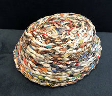 Load image into Gallery viewer, Paper Zen Designs - Oval Paper Weaved Container, Home Decor, Paper Zen Designs, Atrium 916 - Sacramento.Shop