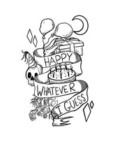 Load image into Gallery viewer, NotTheRealDanLynch - Happy Whatever Greetings Card, Greeting Cards, NotTheRealDanLynch, Atrium 916 - Sacramento.Shop