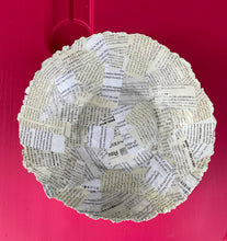 Load image into Gallery viewer, Paper Zen Designs - White Paper Mache Pulp Bowl, Home Decor, Paper Zen Designs, Atrium 916 - Sacramento.Shop