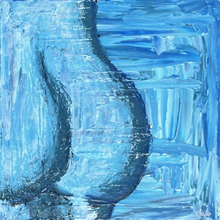 Load image into Gallery viewer, Marie "Rie" Thomas - BLU-OOTY, Wall Art, Rie Design, Atrium 916 - Sacramento.Shop