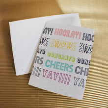 Load image into Gallery viewer, Handmade by Nicole- Congrats, Greeting Cards, Handmade By Nicole, Atrium 916 - Sacramento.Shop