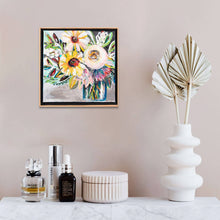 Load image into Gallery viewer, Nida Akhtar Studio - Sooraj Mukhi Painting, Wall Art, Nida Akhtar Studio, Sacramento . Shop