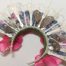 Load image into Gallery viewer, Maggie Devos-Pink Fan Flower Crown-One size, Fashion, Maggie Devos, Sacramento . Shop