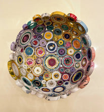 Load image into Gallery viewer, Paper Zen Designs - Mini Rolled Coiled Magazine Bowl, Home Decor, Paper Zen Designs, Sacramento . Shop