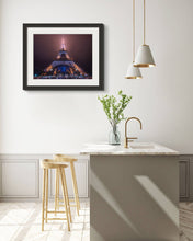 Load image into Gallery viewer, Mims Fine Art Photography- Foggy night Paris, Wall Art, Mims fine art, Atrium 916 - Sacramento.Shop
