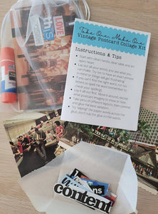 Tenacious Goods - Take One, Make One Vintage Postcard Collage Kit, Crafts, Tenacious Goods, Atrium 916 - Sacramento.Shop