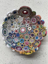 Load image into Gallery viewer, Paper Zen Designs - Medium 6” Rolled Coiled Magazine Bowl, Home Decor, Paper Zen Designs, Atrium 916 - Sacramento.Shop