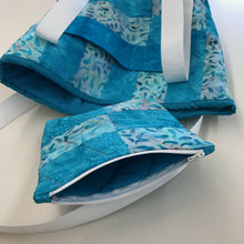Load image into Gallery viewer, Shop for Hope- "Blue Paisley" Tote Set, Bags, Shop For Hope, Atrium 916 - Sacramento.Shop