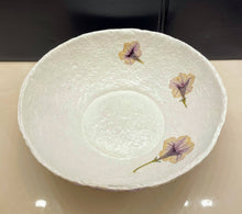 Load image into Gallery viewer, Paper Zen Designs - Large Metallic Purple Paper Mache Pulp Bowl, Home Decor, Paper Zen Designs, Sacramento . Shop