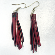 Load image into Gallery viewer, Lorna M Designs- Tassel Bike Tube Earrings, Fashion, Lorna M Designs, Atrium 916 - Sacramento.Shop