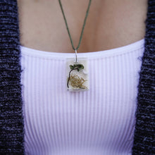 Load image into Gallery viewer, Succulent Sirens- Bit Of Nature Rectangle Pendant Hemp Necklace, jewelry, Skye Bergen, Sacramento . Shop