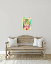 Load image into Gallery viewer, Island Girl Art - Cat, Wall Art, Island Girl Art by Rhean, Atrium 916 - Sacramento.Shop