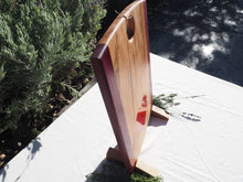 Load image into Gallery viewer, WCS Designs- Ambrosia Maple charcuterie board with red heart inlay, Kitchen & Dishware, WCS Designs, Atrium 916 - Sacramento.Shop