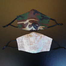 Load image into Gallery viewer, Yennie Zhou Designs - Adult Reversible Mask- Medium to Large, Masks, Yennie Zhou Designs, Sacramento . Shop