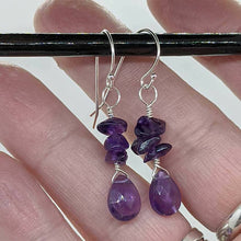 Load image into Gallery viewer, Arcane Moon - Amethyst Drop Earrings, Jewelry, Arcane Moon, Atrium 916 - Sacramento.Shop