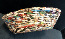 Load image into Gallery viewer, Paper Zen Designs - Oval Paper Weaved Container, Home Decor, Paper Zen Designs, Atrium 916 - Sacramento.Shop