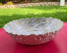 Load image into Gallery viewer, Paper Zen Designs - White Paper Mache Pulp Bowl, Home Decor, Paper Zen Designs, Atrium 916 - Sacramento.Shop