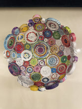 Load image into Gallery viewer, Paper Zen Designs - Mini Rolled Coiled Magazine Bowl MultiColor, Home Decor, Paper Zen Designs, Atrium 916 - Sacramento.Shop