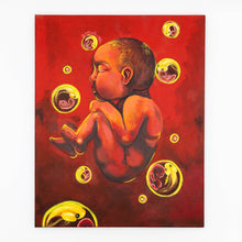 Load image into Gallery viewer, Elysiumstar Art - Misconception - OOAK Pop Surreal Acrylic Painting, Wall Art, Elysiumstar Art, Sacramento . Shop