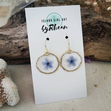Load image into Gallery viewer, Island Girl Art - Pressed Flower Earrings, Jewelry, Island Girl Art by Rhean, Atrium 916 - Sacramento.Shop