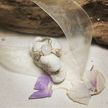 Load image into Gallery viewer, Island Girl Art - Wire Wrapped Ring- White Jade Wrap, Jewelry, Island Girl Art by Rhean, Atrium 916 - Sacramento.Shop