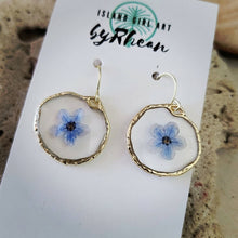 Load image into Gallery viewer, Island Girl Art - Pressed Flower Earrings, Jewelry, Island Girl Art by Rhean, Atrium 916 - Sacramento.Shop