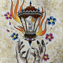 Load image into Gallery viewer, Gen Romo Tattoos - Sacred, Wall Art, Gen Romo Tattoos, Atrium 916 - Sacramento.Shop