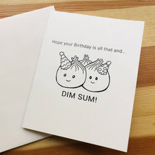Load image into Gallery viewer, Karen Sue Studios - Happy Birthday Dim Sum, Stationery, Karen Sue Studios, Sacramento . Shop