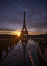 Load image into Gallery viewer, Mims Fine Art Photography- Sunrise in Paris, Wall Art, Mims fine art, Atrium 916 - Sacramento.Shop