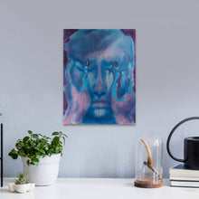 Load image into Gallery viewer, Jamie Angello - Waiting For The Night "False Faces Series" Wall Art, Wall Art, Art By Jamie Angello, Sacramento . Shop