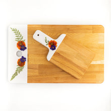 Load image into Gallery viewer, Awkwood Things - Preserved Flower Cutting Board Set, Dishware, Awkwood Things, Sacramento . Shop