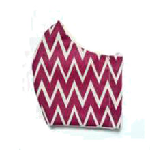 Load image into Gallery viewer, Nikki Spies - Purple Chevron Mask - Sacramento . Shop