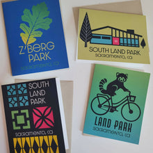 Load image into Gallery viewer, Tenacious Goods - Sacramento Neighborhoods Art Cards, Greeting Cards, Tenacious Goods, Atrium 916 - Sacramento.Shop