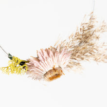 Load image into Gallery viewer, Marry Contrary Design & Decor - White, Yellow, and Tan Floral Ring, Wall Art, Marry Contrary Design & Decor, Sacramento . Shop