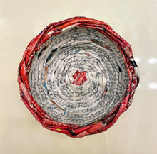 Load image into Gallery viewer, Paper Zen Designs - Small Paper Weaved Container, Home Decor, Paper Zen Designs, Sacramento . Shop