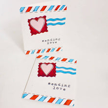 Load image into Gallery viewer, Handmade by Nicole- Plantable Postcard Love, Greeting Cards, Handmade By Nicole, Atrium 916 - Sacramento.Shop